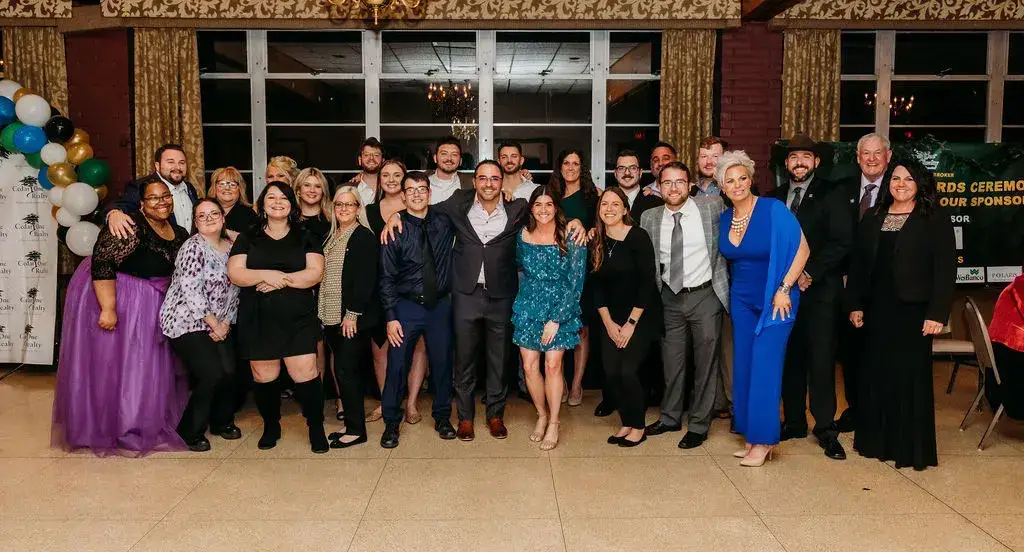 The Cedar One team at their annual awards celebration